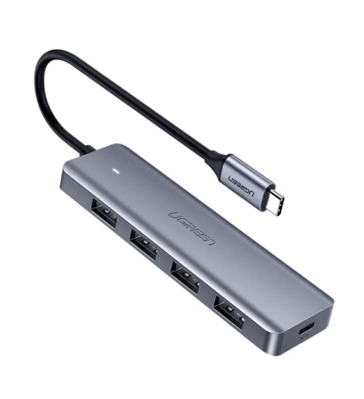 UGREEN USB С Hub (5Gbps) - 4 Port USB 3.0, 1 Port USB С IN 5V